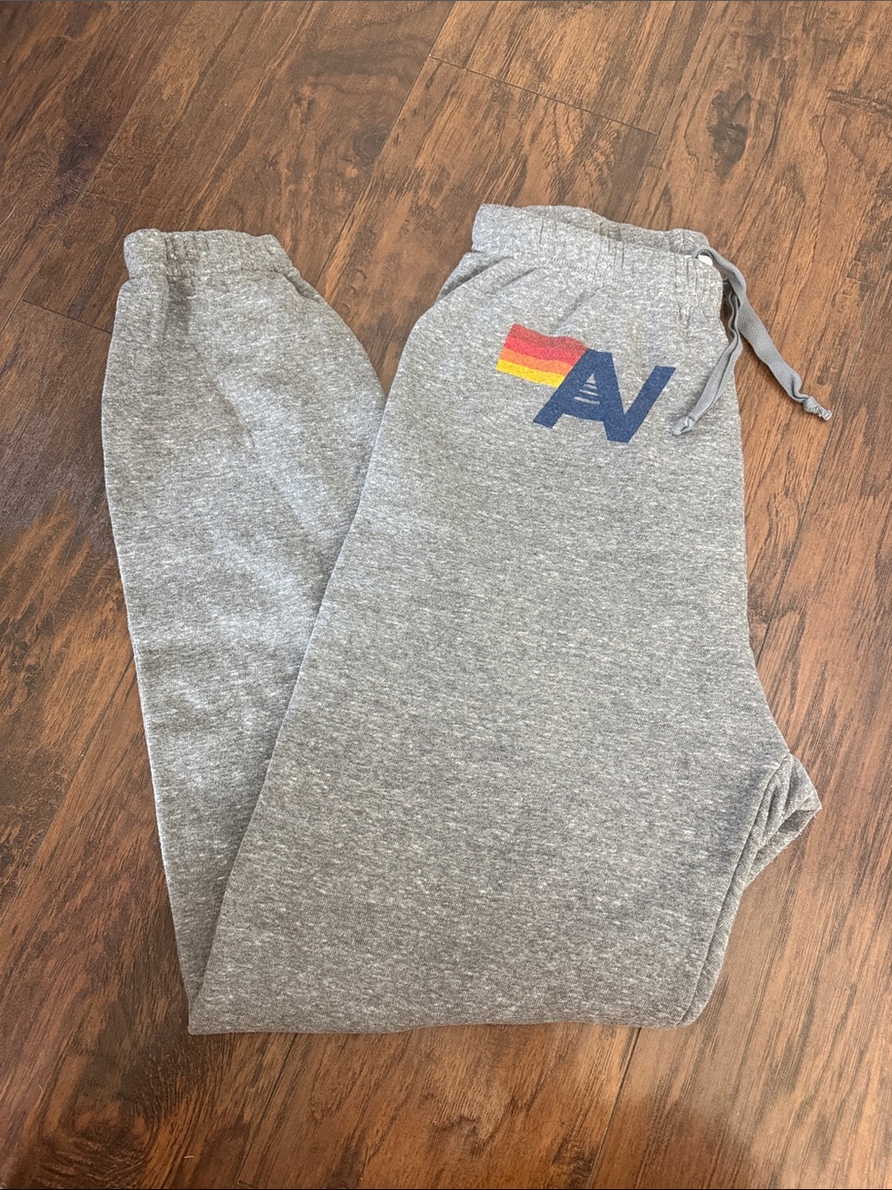 Aviator Nation Unisex Grey Sweatpants - L